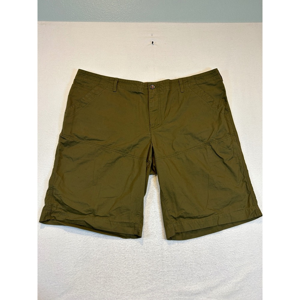 5.11 Tactical Series Mens 44 Olive Green Cotton Canvas Utility Cargo Shorts